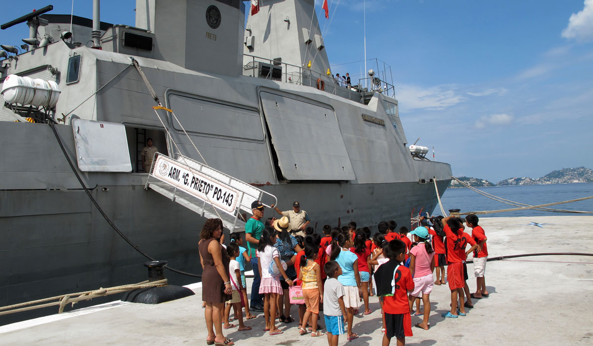 A VIP Visit to Mexico's Naval Base - Marsh Children's Home Event